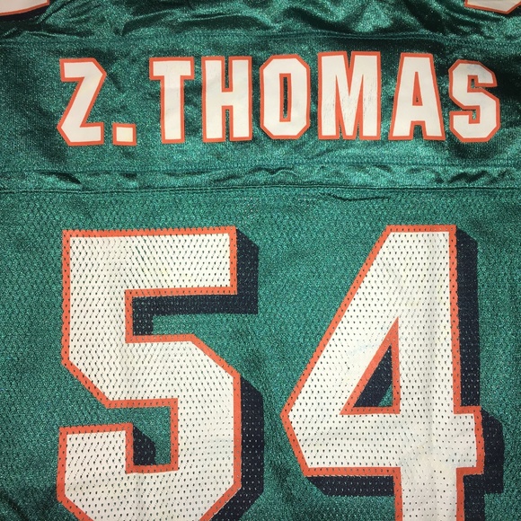 miami dolphins zach thomas jersey